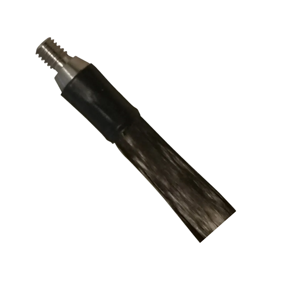 Kohlefaserpinsel KP5 für elektrochemisches Reinigen und Beizen / isoliert