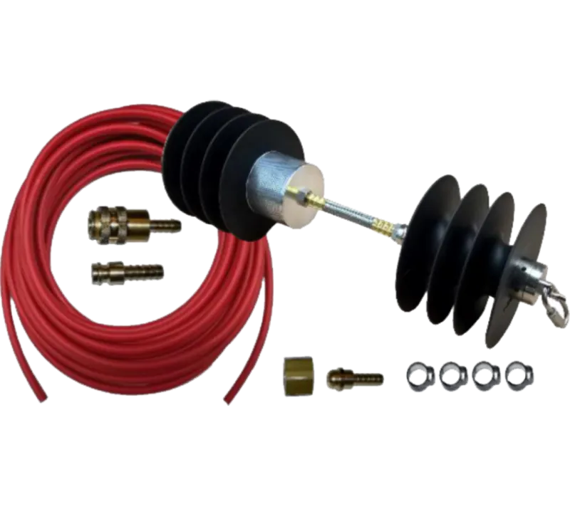 Universal - System 2 x 4 lippig Komplett-Set (Ø 50 -225 mm)