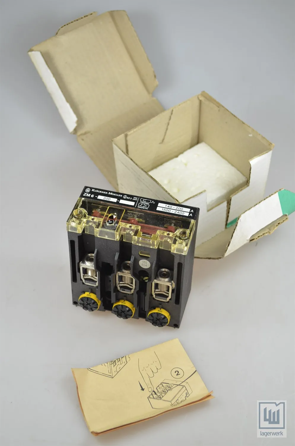 MOELLER 067284, ZM6-200 / ZM6 200 / ZM6200, Auslöserblock - NEU