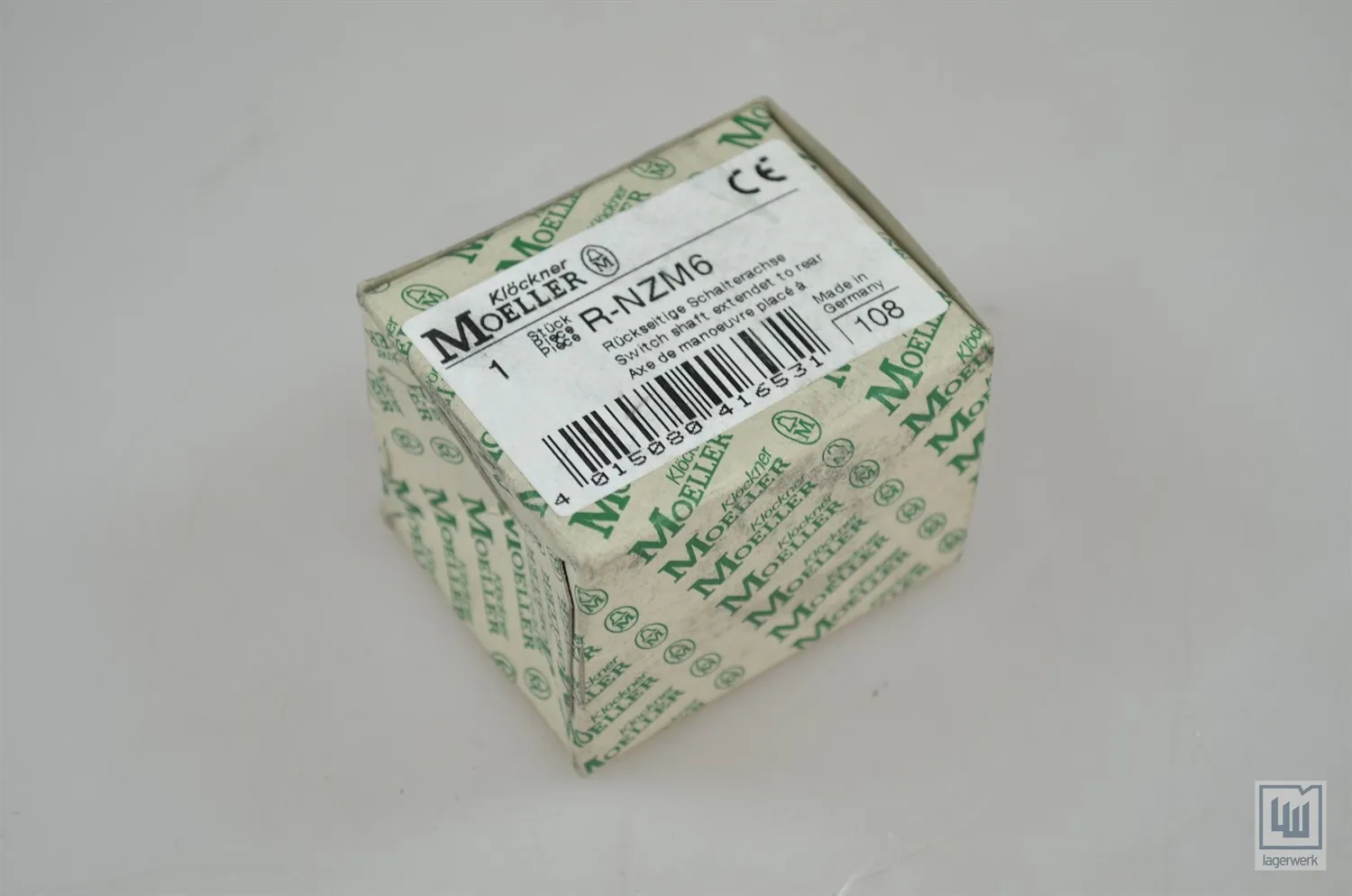 MOELLER rückseitige Schalterachse / switch shaft extendet to rear R-NZM6 - Neu / New