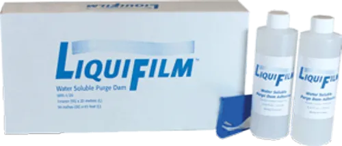 Wasserlösliche Formierfolie, Rolle 1 Meter x 20 Meter, 2 x 250 ml Kleber