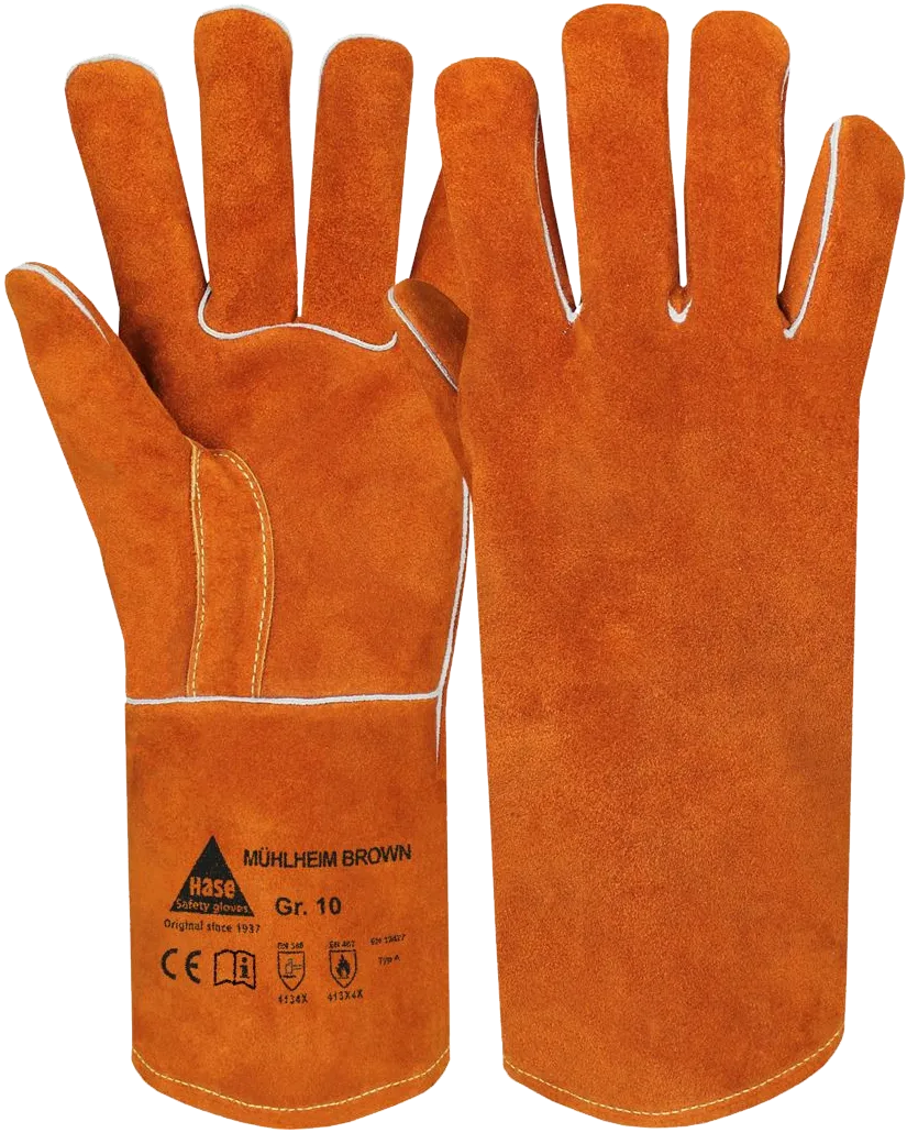 MIG/MAG-Schweißerhandschuh Mühlheim Brown