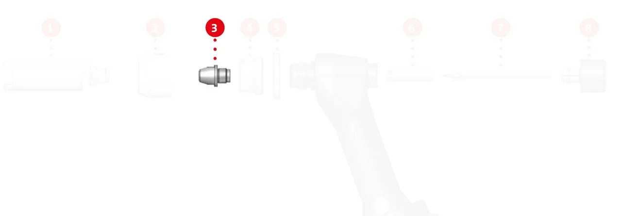 Plasmadüse E12N Ø 2,4mm