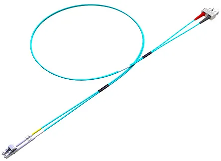 RS PRO LWL-Kabel 5m Multi Mode Patchkabel Blau 900μm LC SC