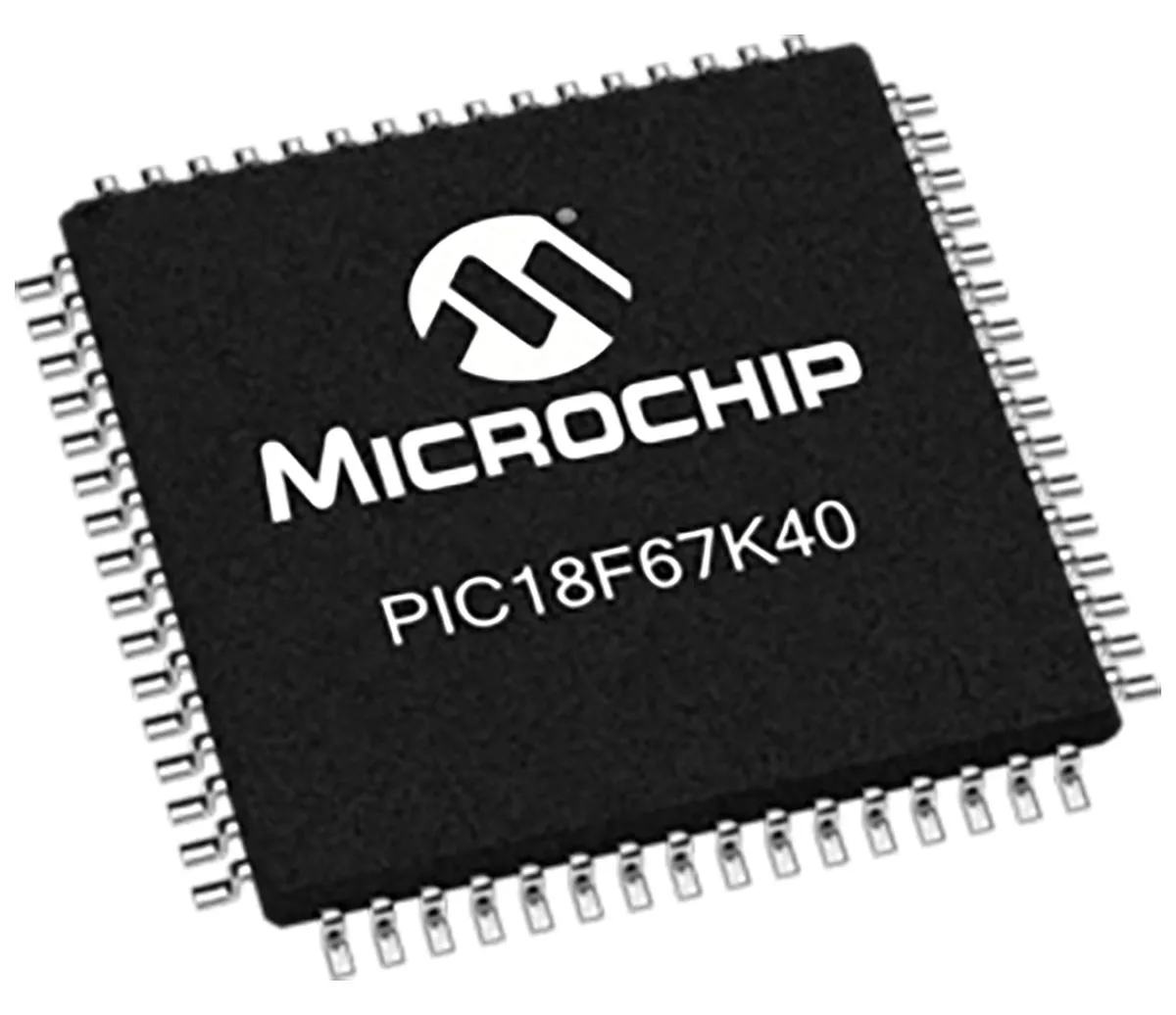 Microchip Mikrocontroller PIC18 PIC 8bit SMD 64 KB TQFP 64-Pin 64MHz 3,562 kB RAM