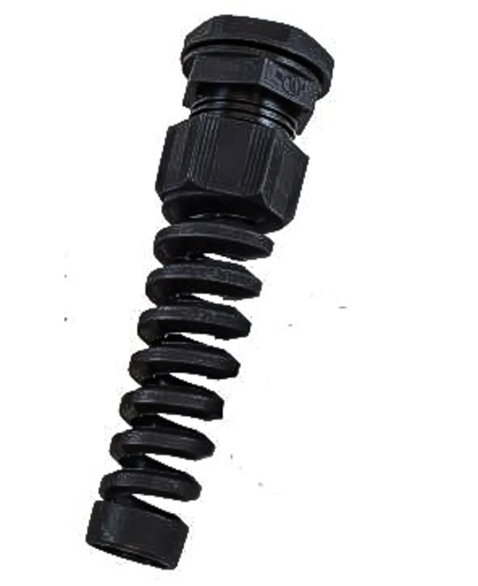 Alpha Wire FIT Wire Management Kabelverschraubung, M20 PA 6 Schwarz 10mm/ 14mm, IP66, IP68