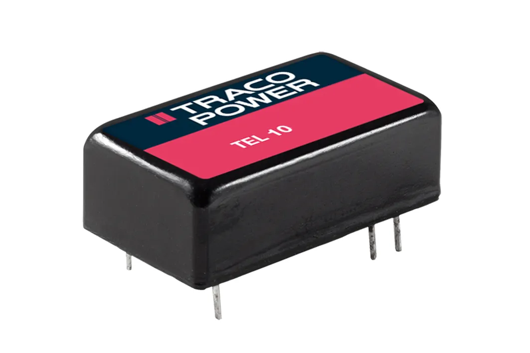 TRACOPOWER TEL 10 DC/DC-Wandler 10W 12 V dc IN, ±15V dc OUT / ±333mA Durchsteckmontage 1kV dc isoliert