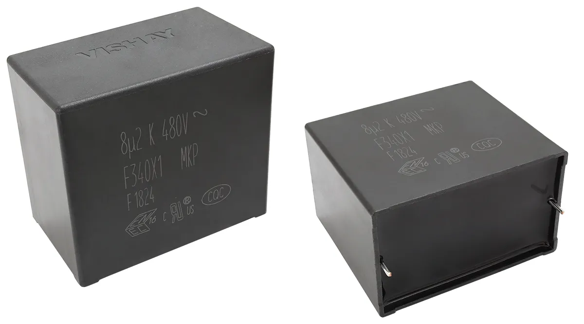 Vishay F340X1 X1 Folienkondensator 1μF ±20% / 480V ac, THT Raster 27.5mm