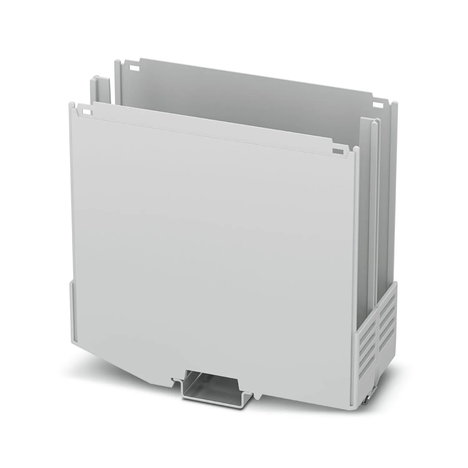 Phoenix Contact DIN-Schienengehäuse, 50.1 x 122.5 x 108.35mm, Geh.Mat. Polyamid, Montagesockel, Serie ICS50