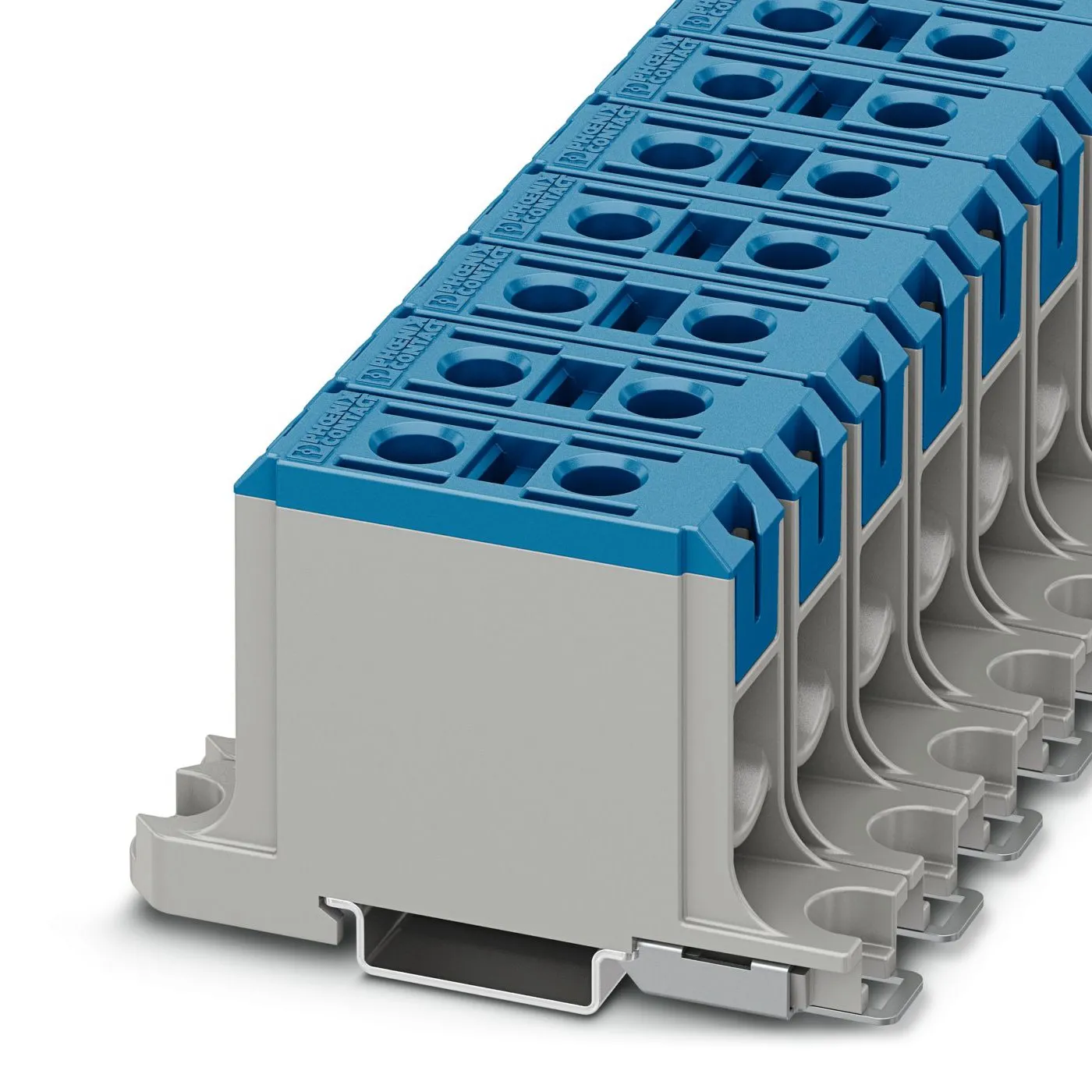 Phoenix Contact UBAL Reihenklemmenblock Einfach Blau, 50mm², 1 kV, Schraubanschluss