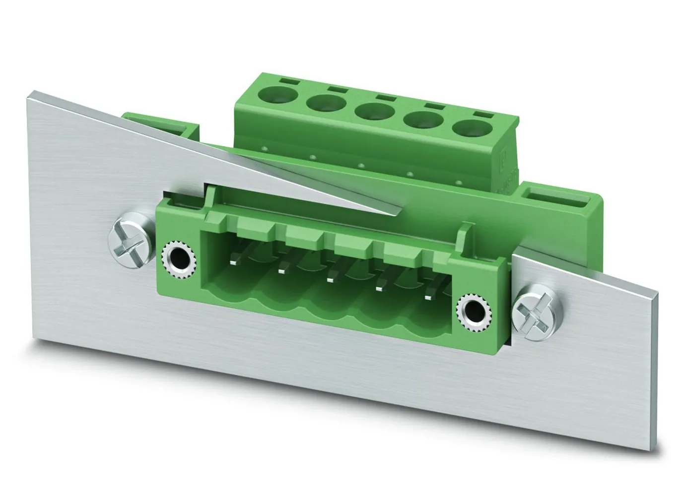 Phoenix Contact DFK-MSTB LWL-Steckverbinder Stecker 5.08mm, 3-polig / 1-reihig Seiteneingang