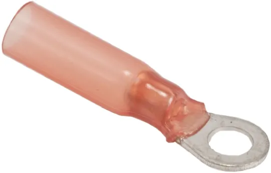 TE Connectivity DuraSeal Ringkabelschuh, Isoliert, Nylon, Rot, max. 1mm², 6mm