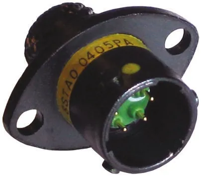 Souriau Sunbank by Eaton, 8STA  MIL-Rundsteckverbinder, Buchse, 3-polig, Tafelmontage, Gehäuse 04