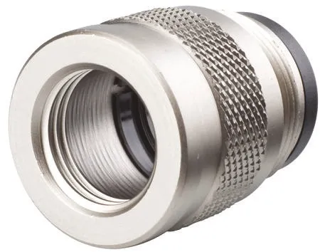 Amphenol Air LB ECTA 133 Rundsteckverbinder Rückgehäuse, Gerade, Gr. 3, für Anschluss, L. 20mm, Geh.Mat.