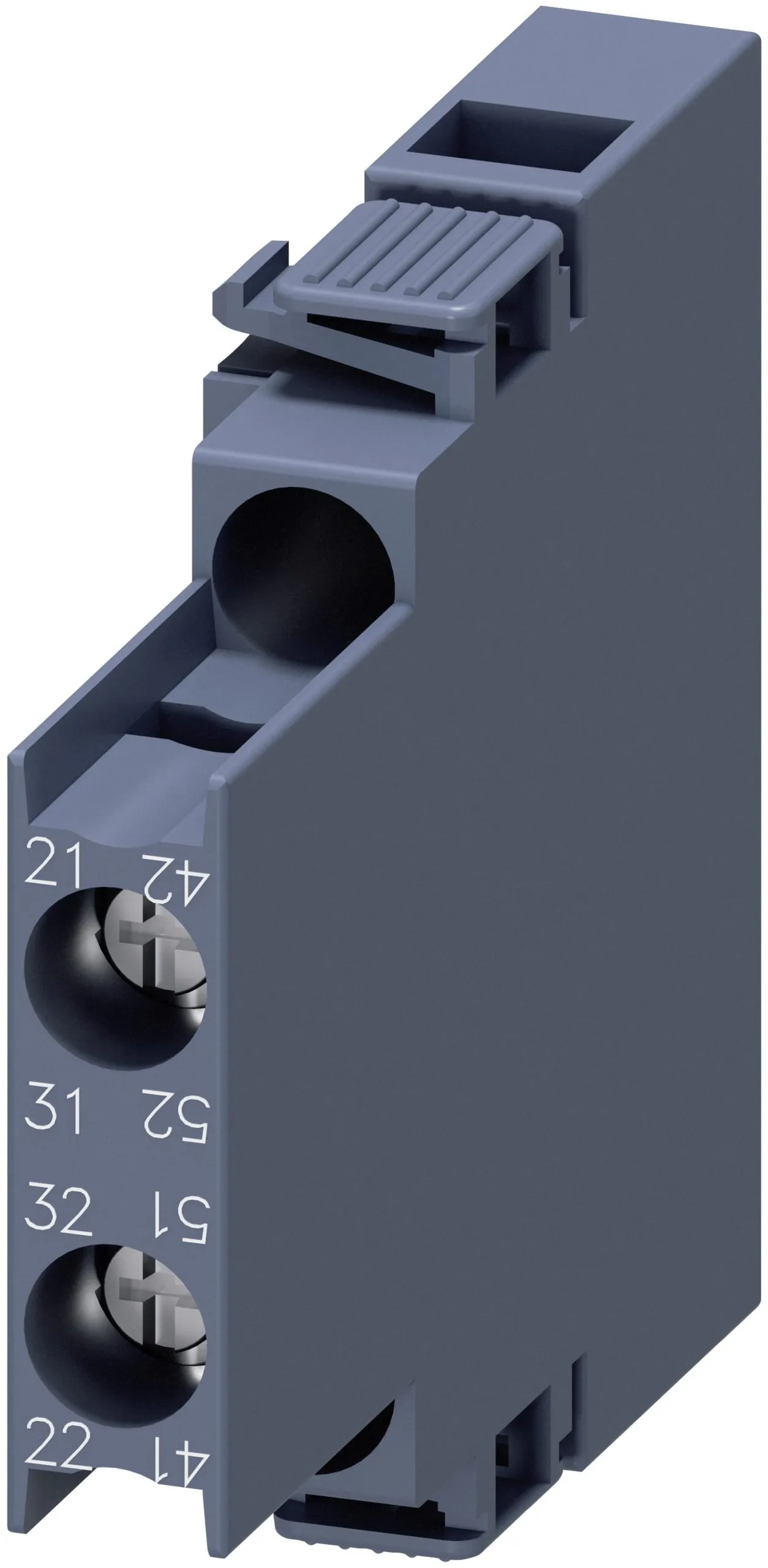 Siemens Hilfskontakt 2-polig Sirius Innovation, 2 Öffner Schnappbefestigung mit Schraubanschluss Anschluss 10 A,