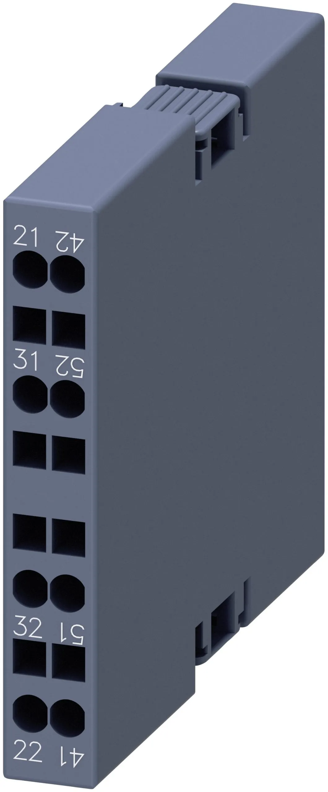 Siemens Hilfskontakt 2-polig Sirius Innovation, 2 Öffner Schnappbefestigung mit Federkraft-Anschluss Anschluss 10 A,