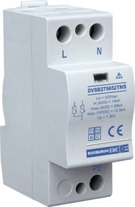 Roxburgh EMC DVSB Varistor, 275V, Metall, 50000A max., 36 x 70 x 90mm, 90mm, L. 36mm