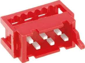 Amphenol TMM IDC-Steckverbinder Stecker, gewinkelt, 6-polig / 2-reihig, Raster 1.27mm