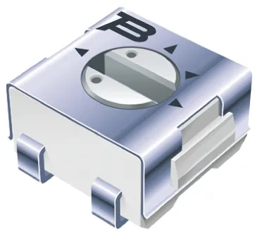 Bourns 3314 1-Gang SMD Trimmer-Potentiometer, Einstellung von oben, 20kΩ, ±20%, 0.25W, J-Schraubkloben, L. 4.5mm