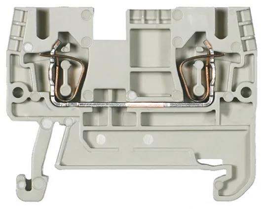 Wieland WKFN Reihenklemmenblock Einfach Grau, 2.5mm², 800 V / 24A, Federklemme