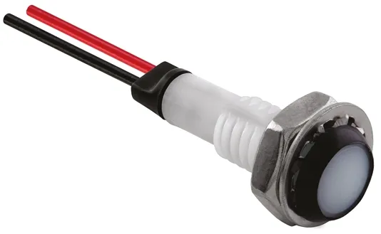 Marl LED Schalttafel-Anzeigelampe Grün 8 → 48V, Montage-Ø 5.9 x 4.8mm, Lötstift