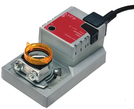 Schneider Electric 4m² Drosselklappenantrieb mit integriertem Hilfsschalter , Modulierend, 2W, 24 V ac/dc