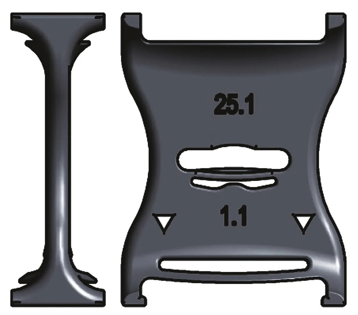 Igus 200, 2400, 250, 2500, e-chain Kabelkanal Zubehör, Typ Kabelkettentrenner