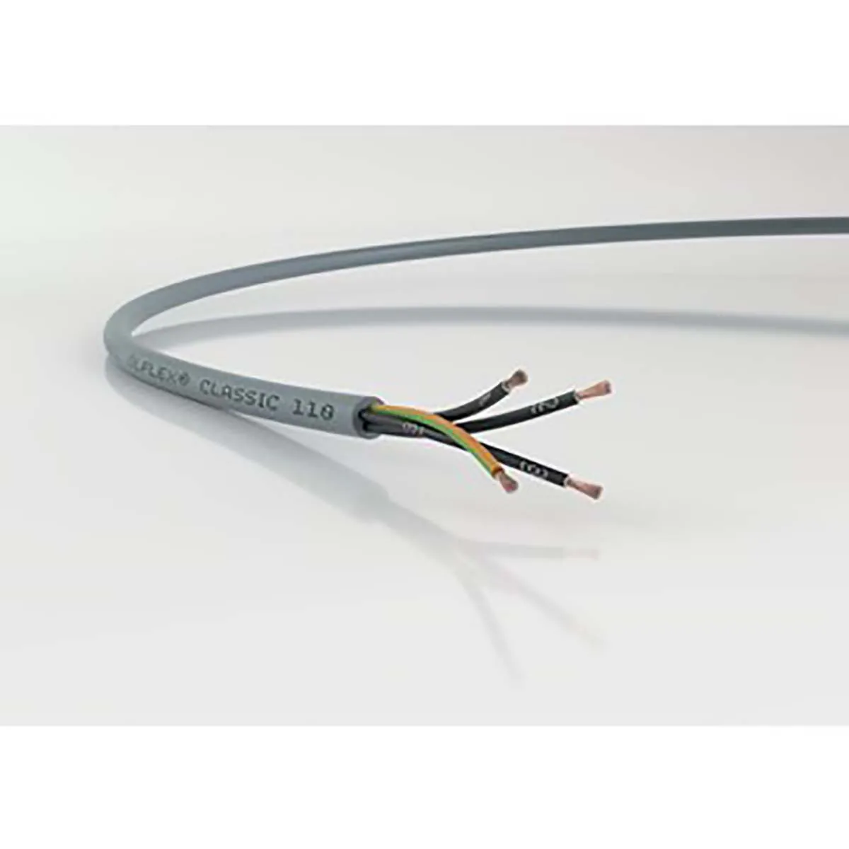 RS PRO YY Steuerkabel, 18-adrig x 0,5 mm² Grau / 9 A, 50m, 20 AWG, Ungeschirmt