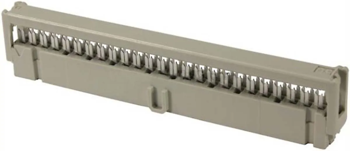 HARTING SEK-18 IDC-Steckverbinder Buchse, , 34-polig / 2-reihig, Raster 2.54mm