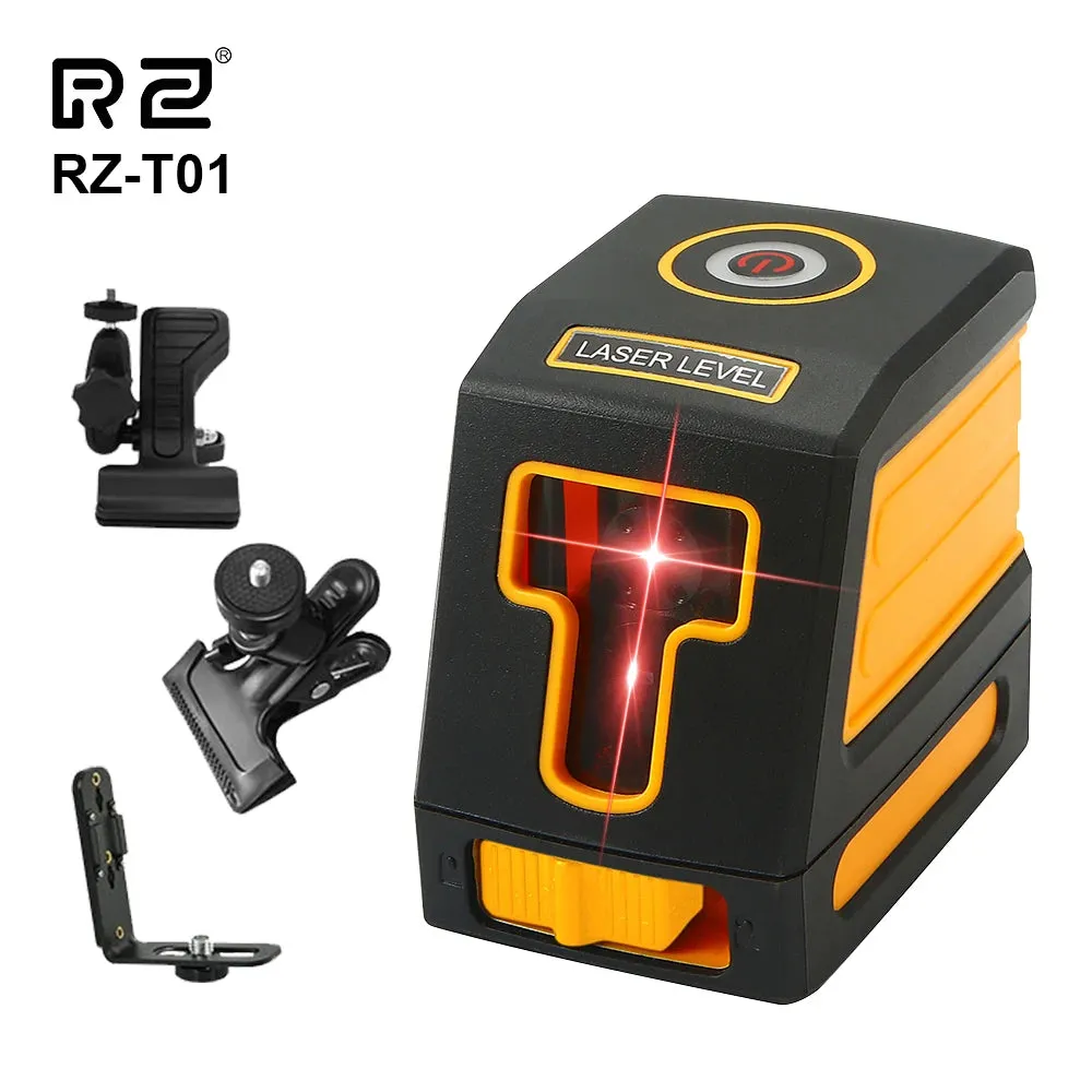 2 Lines Laser Level Mini Professional Laser Level Self Level Green Beams Laser Horizontal & Vertical Cross-Line Laser Level