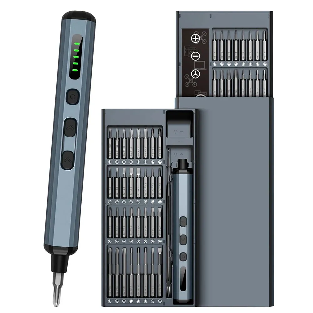 26*10*3.3 CM Precision Screwdriver Set 5 Torque Settings 68 in 1 Electricians Eorque Screwdriver with Magnetic Screw Driver Bits