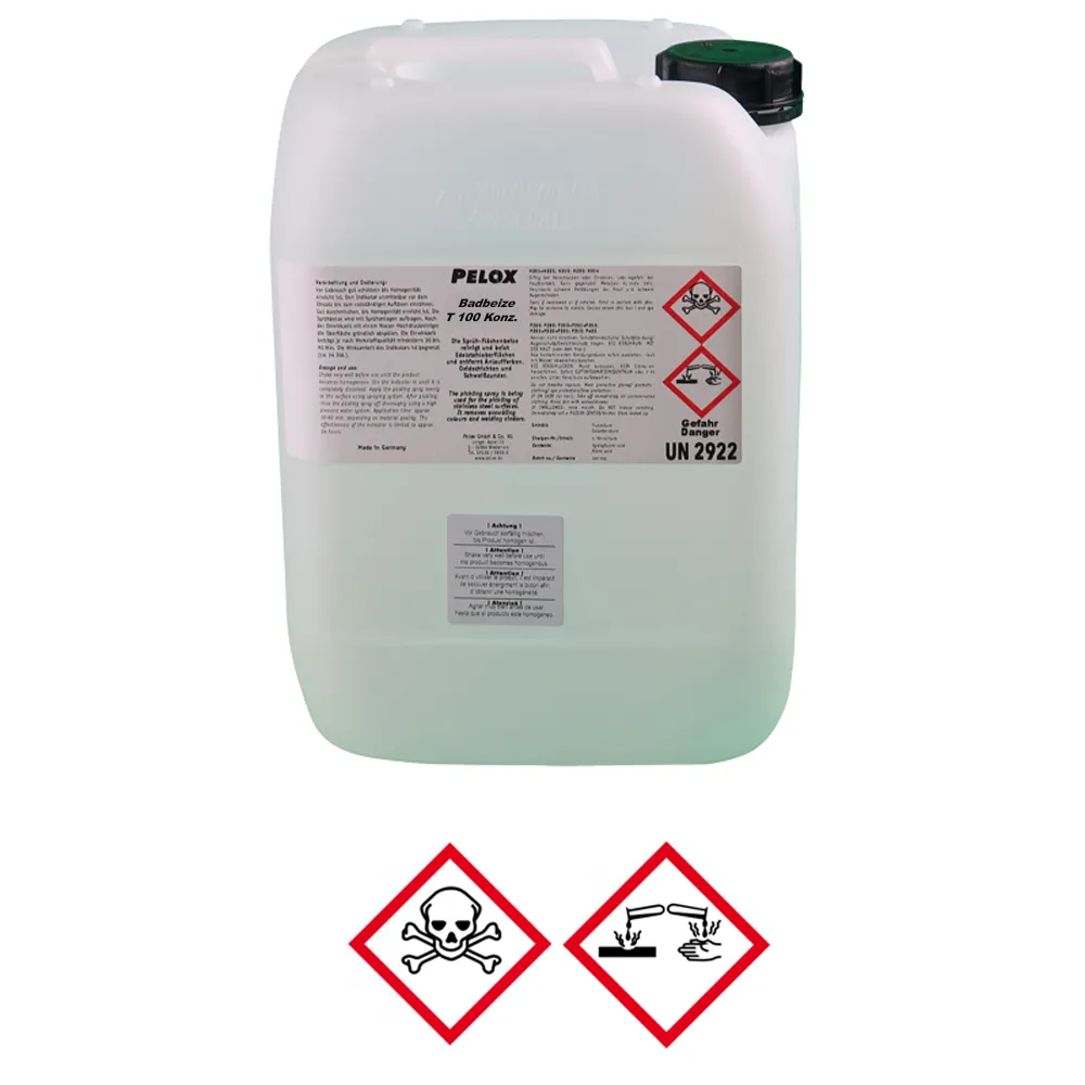 Pelox Bad, Tauchbeize - T 100 Fertiggemisch und Konzentrat