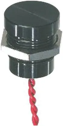 APEM Piezo-Schalter 200 mA @ 24 V dc SPST Lose Leitung IP 68 Tastend, Impuls