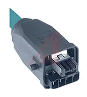 HARTING Han 3A RJ45 Cat.5 RJ45-Steckverbinder Stecker 4-polig, Kabelmontage