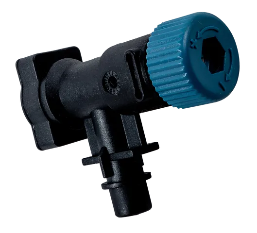 Wolf Eckhahn Kunststoff DN10 ID und AD mit L:61mm (EU) 207165399