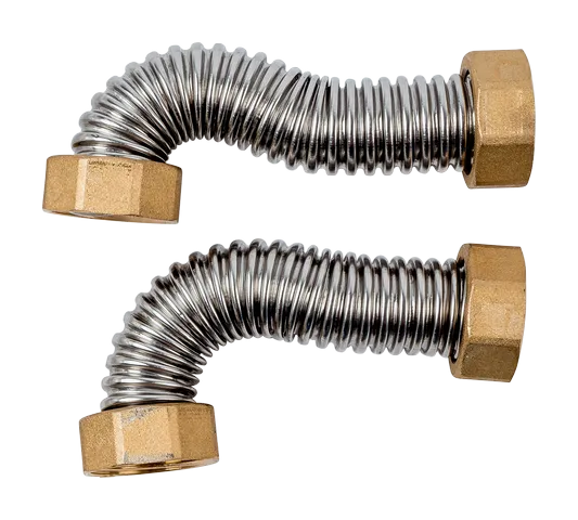 Wolf Wellschlauch-Set 1'' gebogen Mischerkreis Niedertemperatur für BSP 2074917