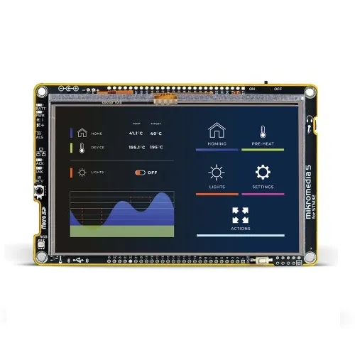 MikroElektronika Development Board ARM Entwicklungstool Microcontroller ARM