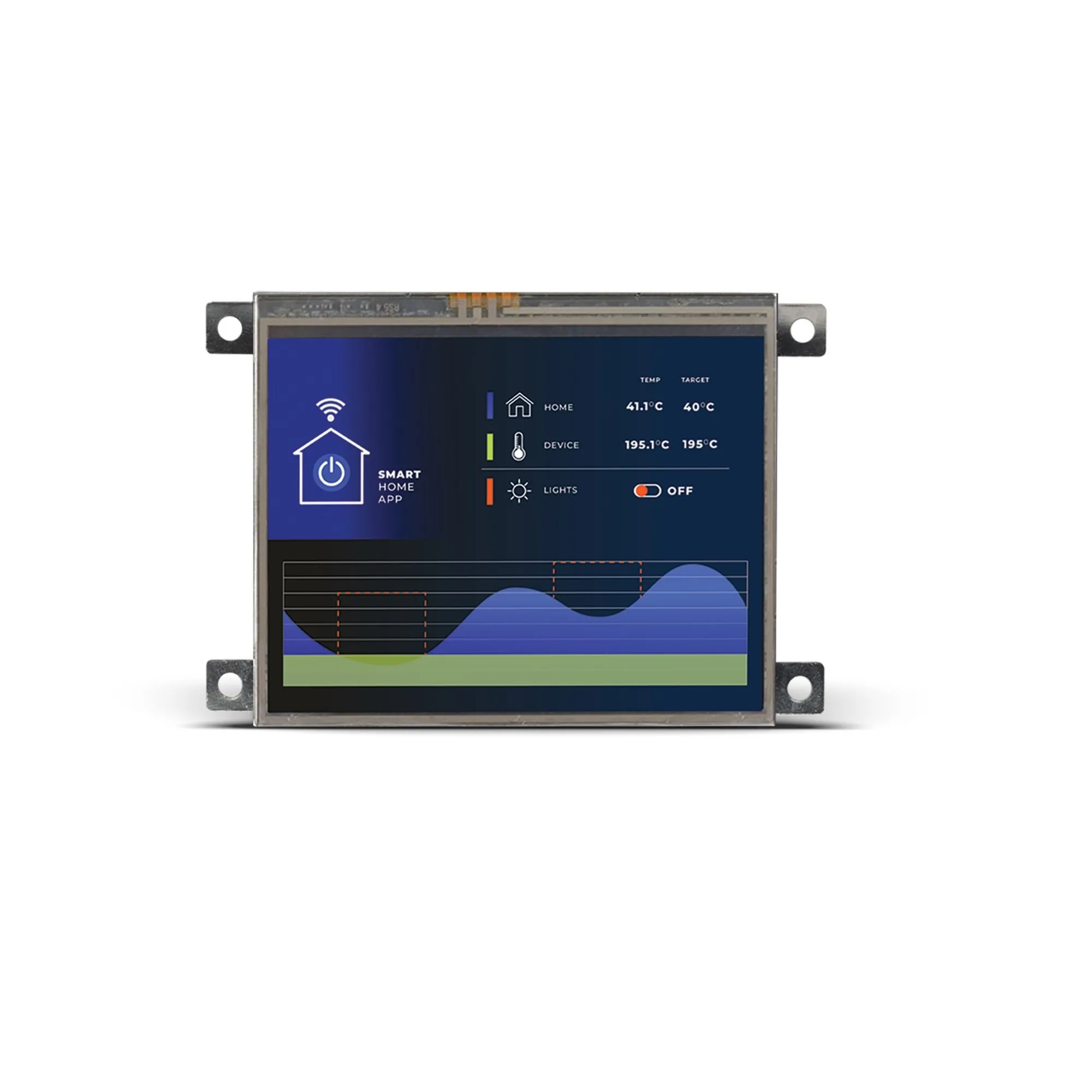MikroElektronika Mikromedia 3 for STM32F4 Resistive FPI with frame MIKROE-6165 ARM Entwicklungstool Microcontroller ARM