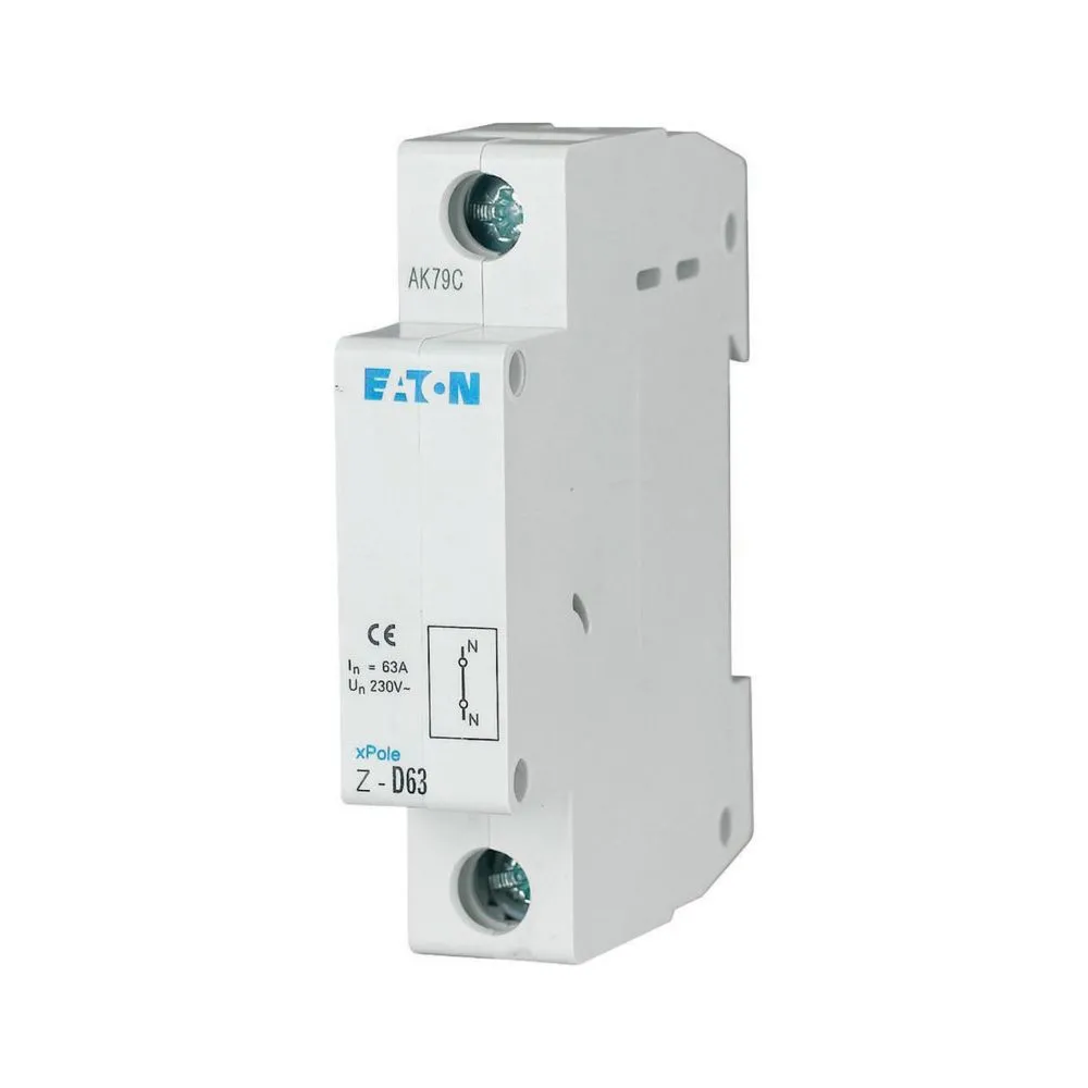 Eaton Z-D63 Eaton Distribution Teile Durchführung für Neutralleiter für Leistungsschalter
