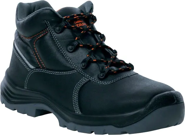 Delta Plus PHOENIX2 S3S SR Unisex Sicherheitsschuhe Schwarz mit Verbundmaterial-Schutzkappe, Größe 37 / UK 4