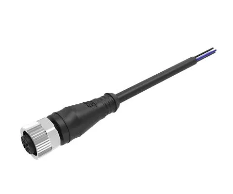 Molex Rundsteckverbinder, Buchse gerade / Anschlusskabel