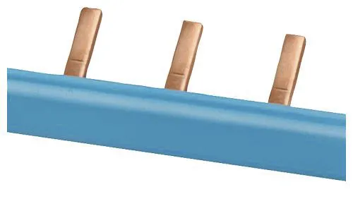 Siemens 5ST37 DIN-Schienen Anschlussklemmenblock Blau, 10mm²