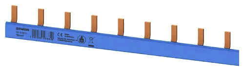 Siemens 5ST Sammelschiene, 1 -phasig, 230V 63A, Kupfer, SENTRON Reihe