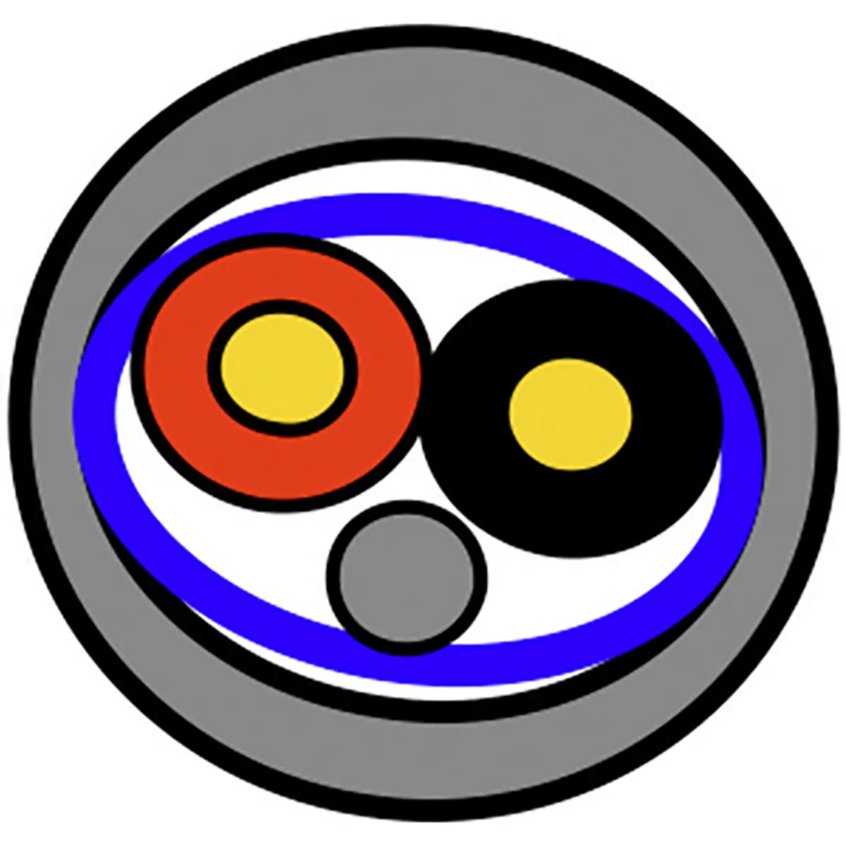 Belden 70030 Audiokabel Audio- und Steuerkabel 2-adrig 0,22 mm² PE Geschirmt, Außen-ø 3.1mm, L. 500m