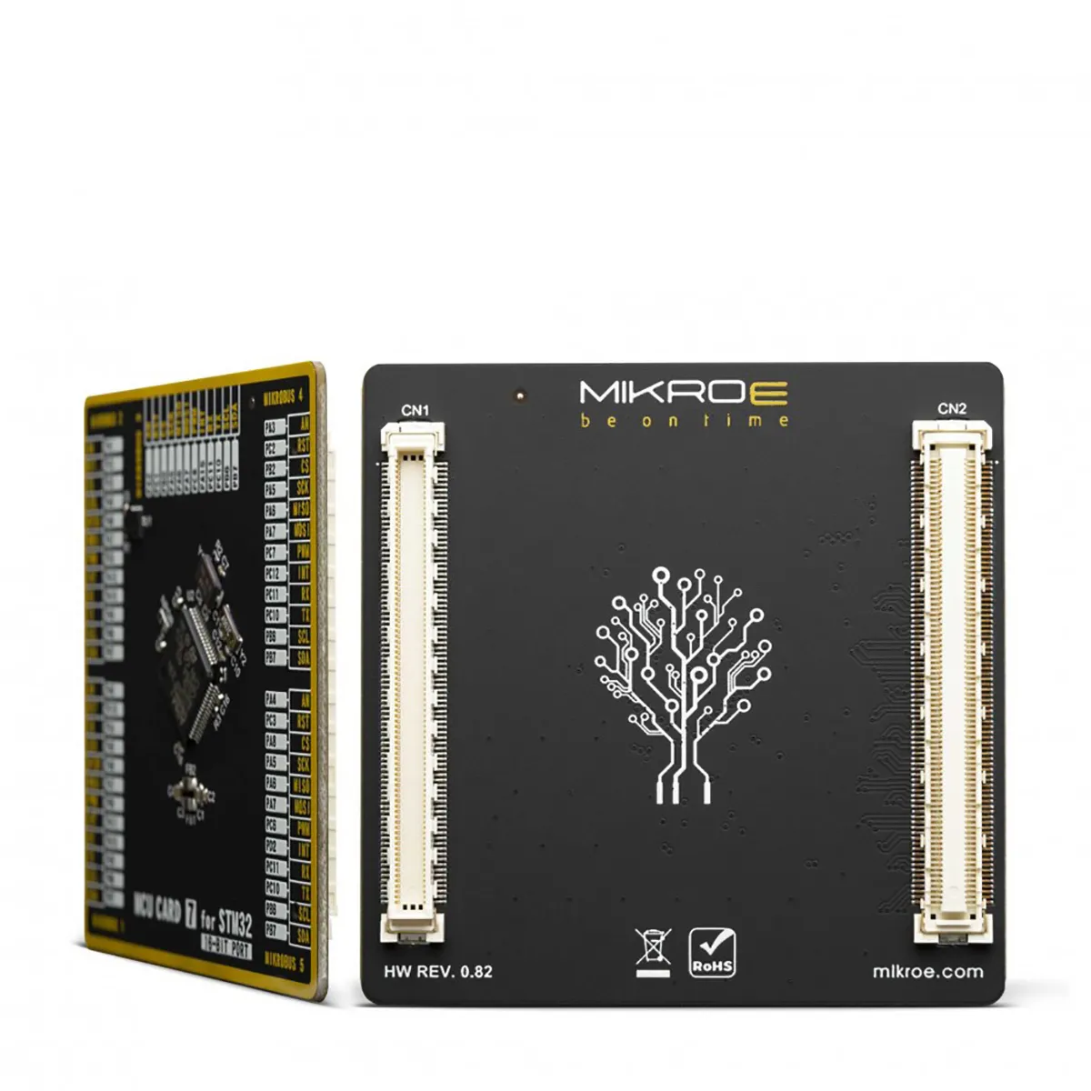 MikroElektronika MCU Card 7 for STM32 STM32F030RC MCU Microcontroller Development Kit STM32F030RC