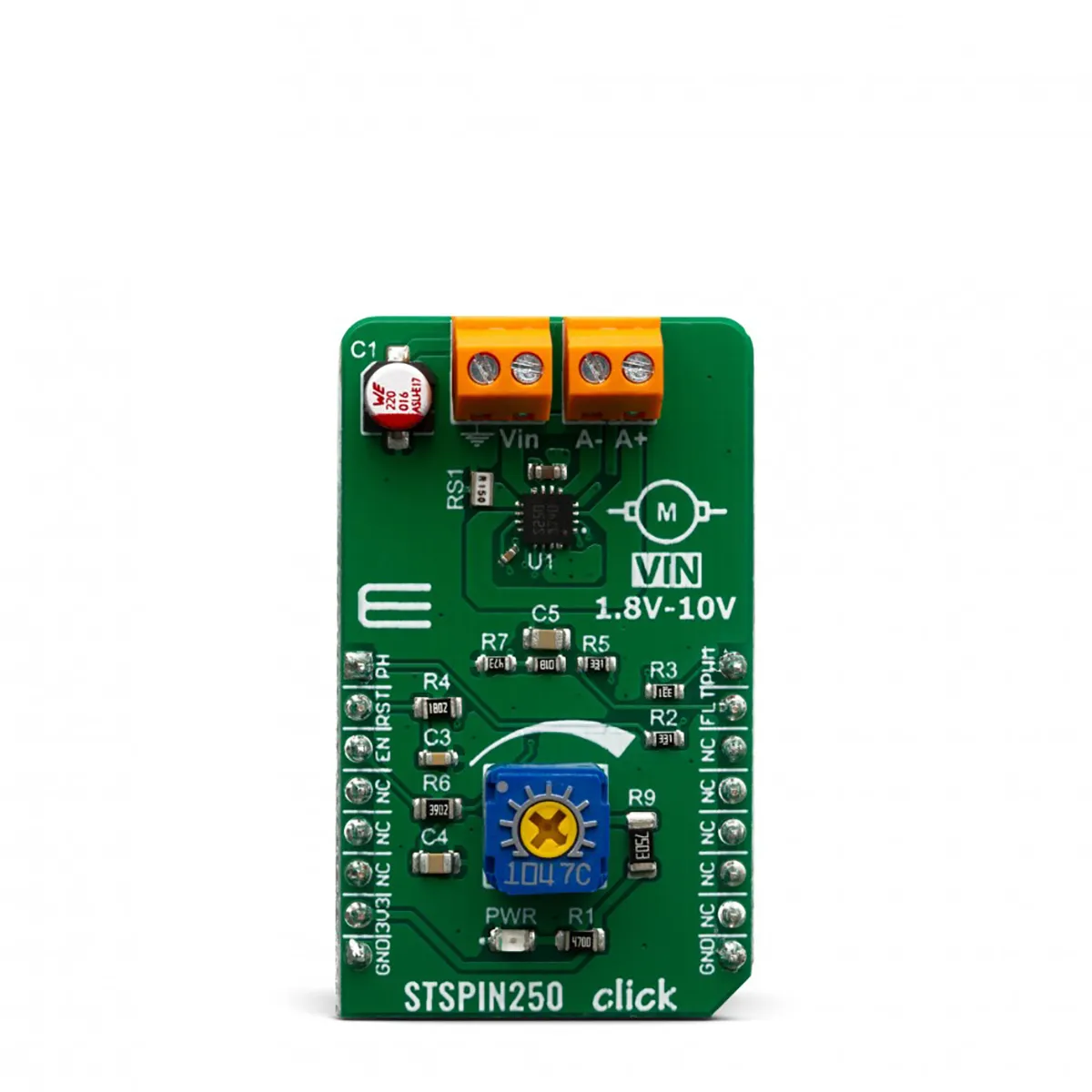 MikroElektronika STSPIN250 Development Kit, STSPIN250 Click