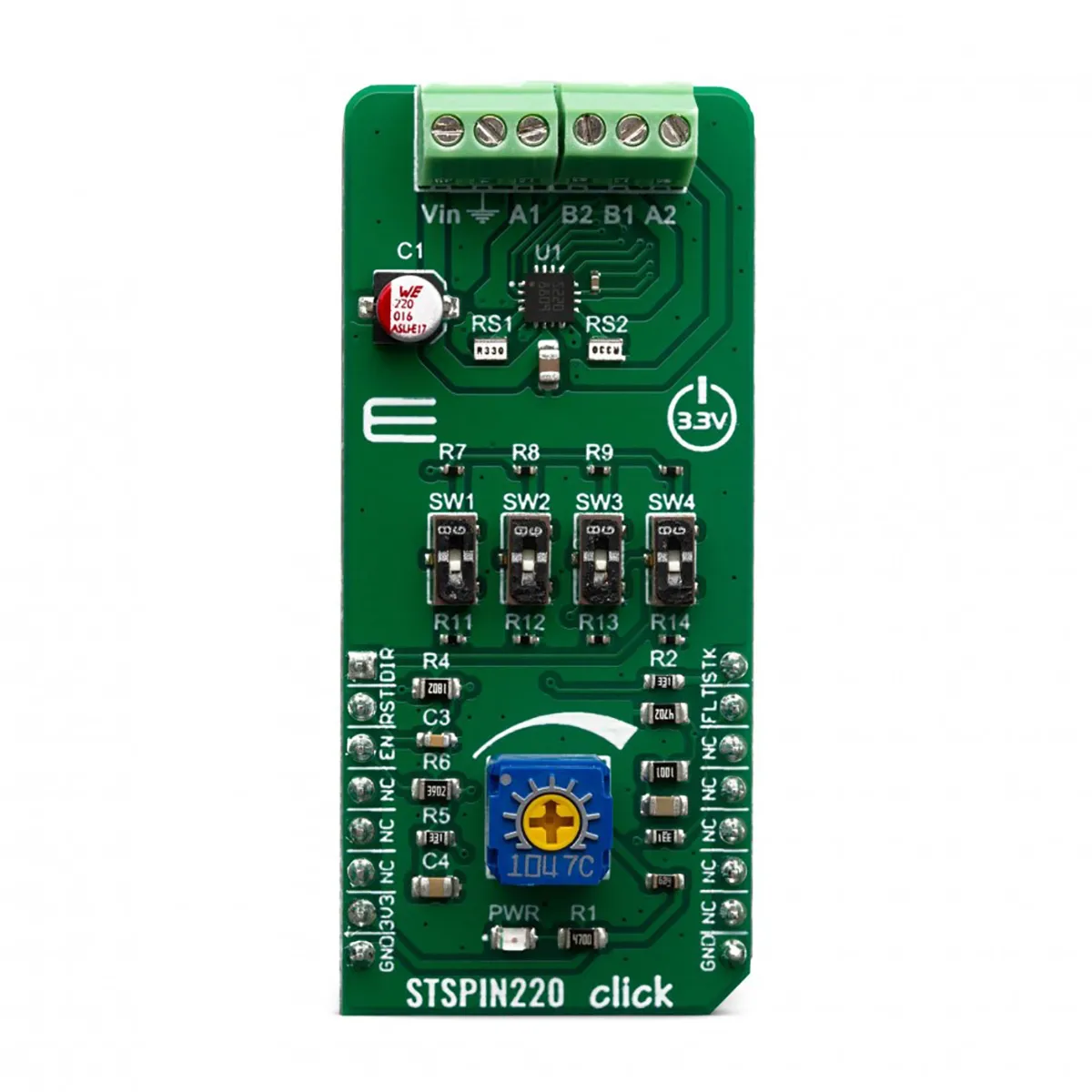 MikroElektronika STSPIN220 Development Kit, STSPIN220 Click