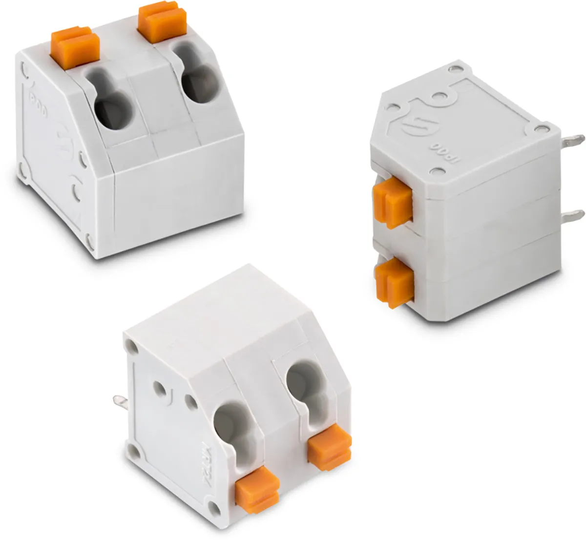 Würth Elektronik 4172 Printklemme 45 ° für Durchsteckmontage 6-polig / 1-reihig, Raster 7mm