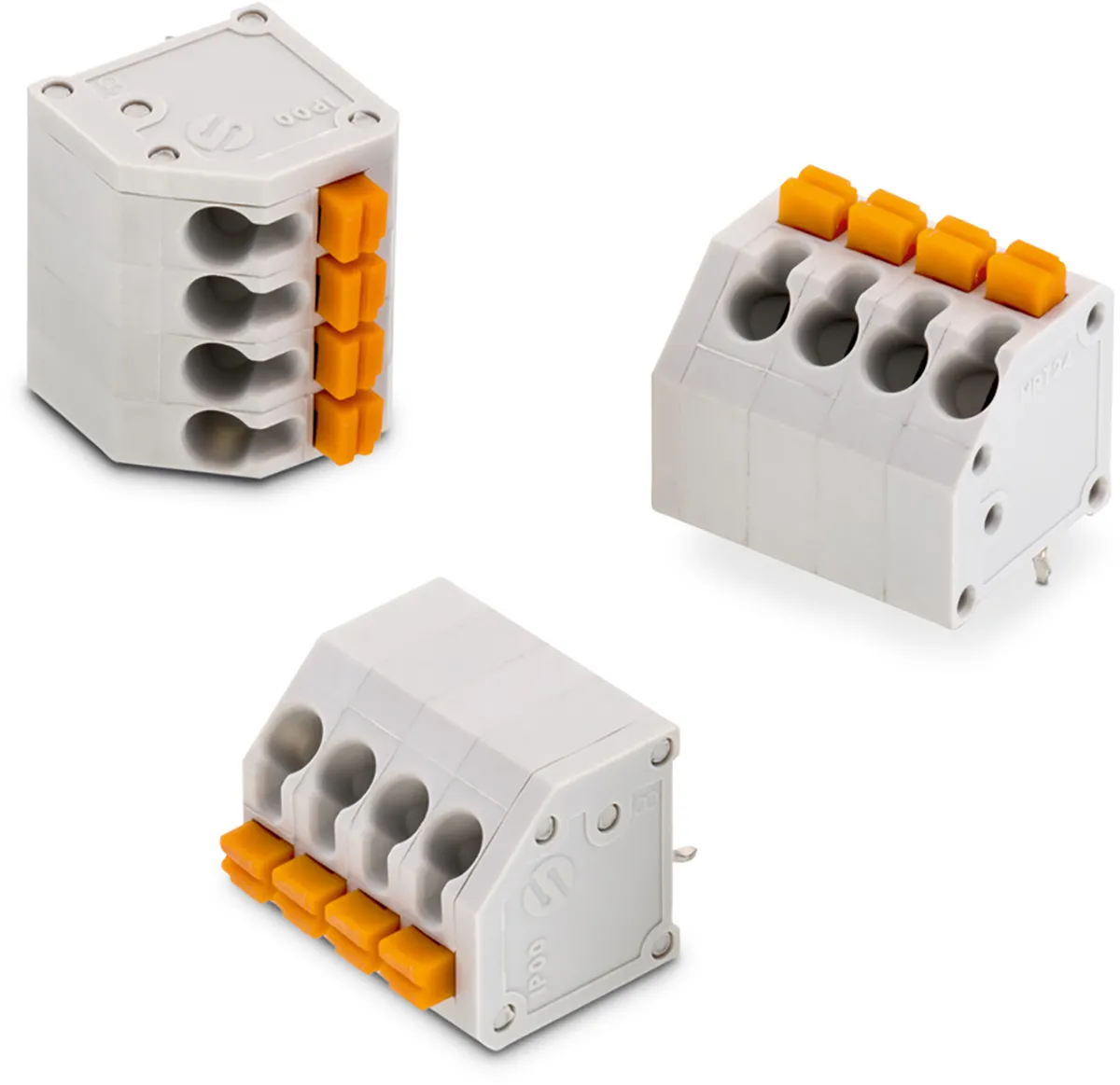 Würth Elektronik 4173S Printklemme 45 ° für Durchsteckmontage 2-polig / 1-reihig, Raster 3.81mm