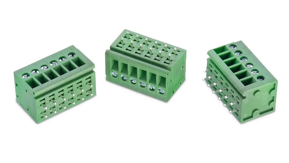 Würth Elektronik 126B Printklemme Horizontal für Durchsteckmontage 6-polig / 1-reihig, Raster 5mm